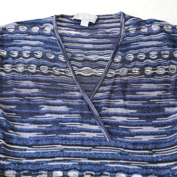 Gorgeous Missoni made in Italy V neck knit midi dress US Size 6 - Picture 7 of 10